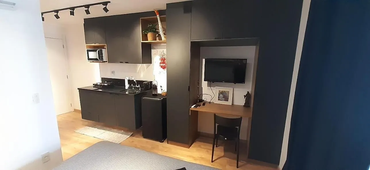 Lindo Studio Metro Vila Madalena Sao Paulo Apartment